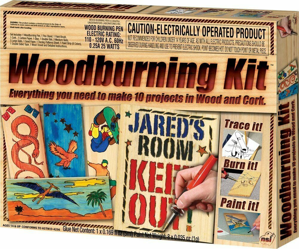 Natural Science Industries 7733 Woodburning Kit