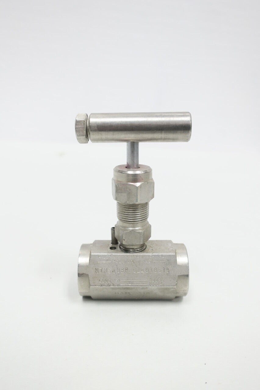 Anderson Greenwood H7hs4qbp 024038613 Stainless Needle Valve 6000psi 3/4in