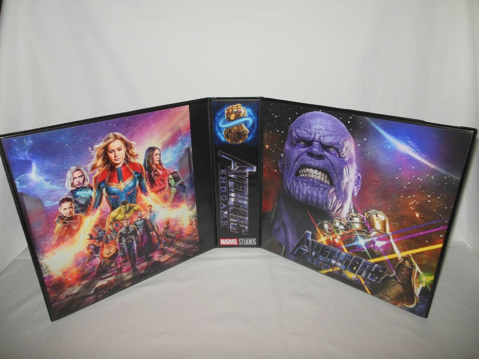 Custom Made Avengers Endgame 2 Inch Trading Card Album Binder Graphics Only