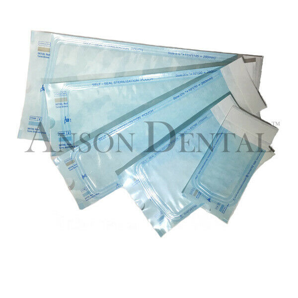 Dental Self Seal Sterilization Pouch Pouches Bag Dual Indicator Tattoo Beauty