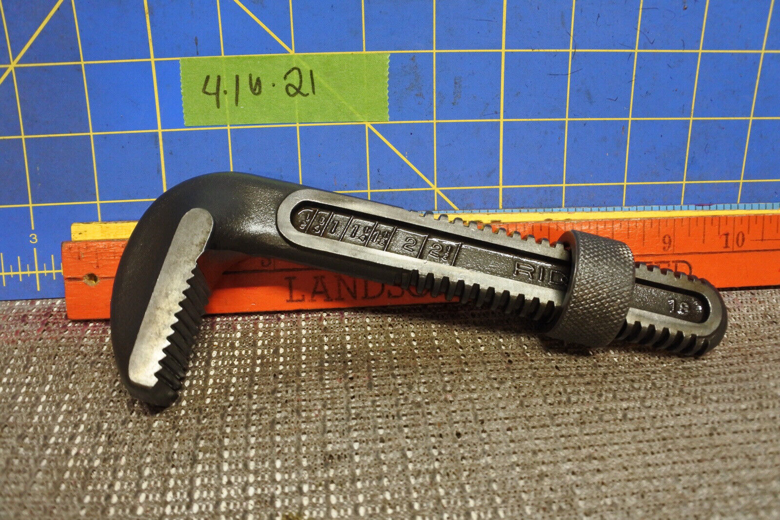 Ridgid Replacement Jaw For 18” Pipe Wrench