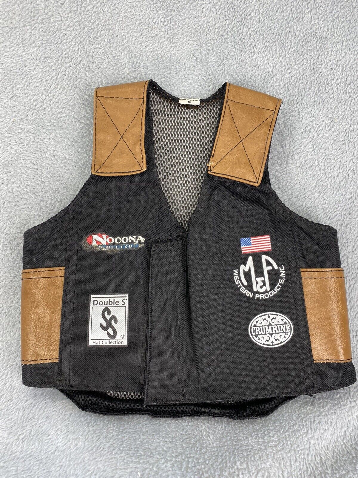 M&f Western Youth Bull Rider Vest Size Small