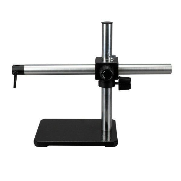 Single Arm Boom Stand For Stereo Microscopes - Steel Arm, Pin Mount