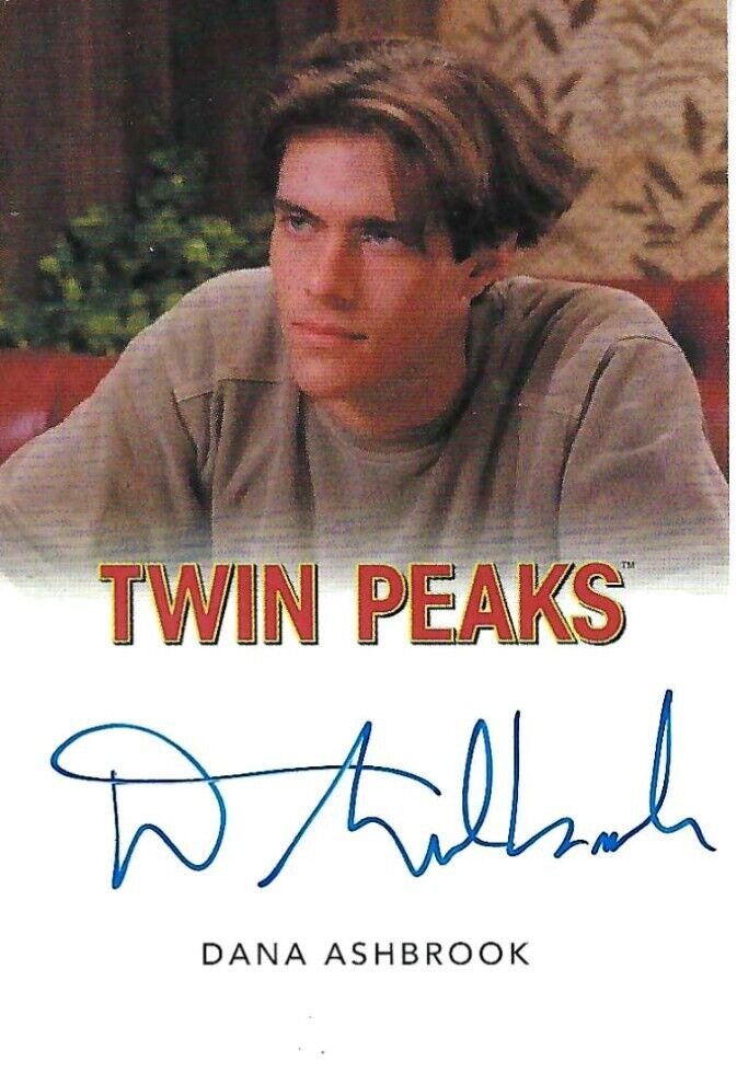Twin Peaks Autographed Card Bobby Briggs