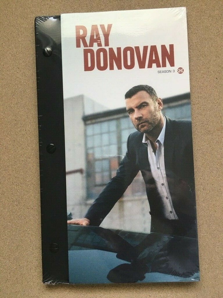 Ray Donovan Season 3 Fyc Press Book + Dvd Set Complete Showtime 2015 Emmy Promo
