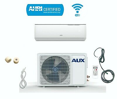 12000 Btu Minisplit Air Conditioner Inverter Ductless Heat Pump 115v Wifi 12ft