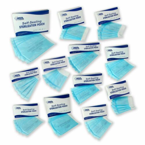 Self Sealing Sterilization Autoclave Pouches All Sizes + Quantities Fda Approved
