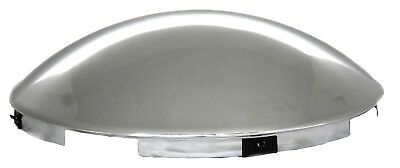 Hub Cap Front 4 Notch 7/16" Lip Dome Chrome For Freightliner Pb Steel Wheel Each
