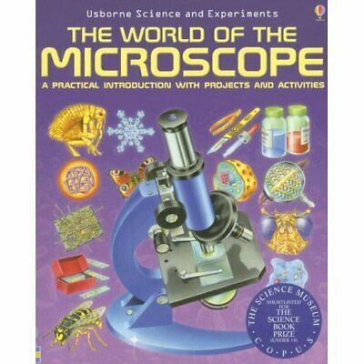 Amscope The World Of Microscope 48-page Science & Experiment Book Kids 3+ Bk-wm