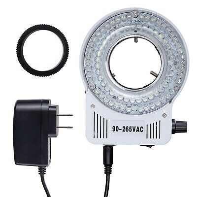 Amscope Led-80s 80 Led Compact Ring-light With Built-in Dimmer For Stereo Micros