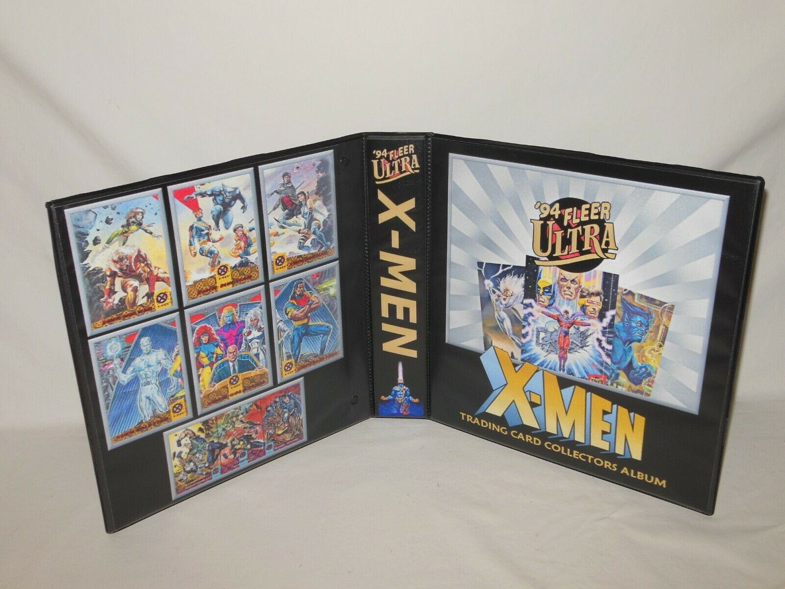 Custom Made 1994 Marvel Ultra X--men 2 Inch Trading Card Album Binder