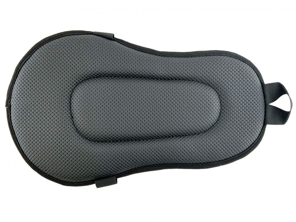 New! 21 1/2" X 12" Black Micro Suede Bottom Seat Saver W/ Non-slip Neoprene Top