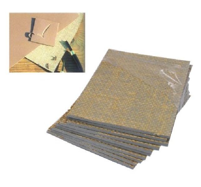 6 Lino Block Printing Boards Hessian Backed Tiles 75mm X 75mm 3.2mm Thick