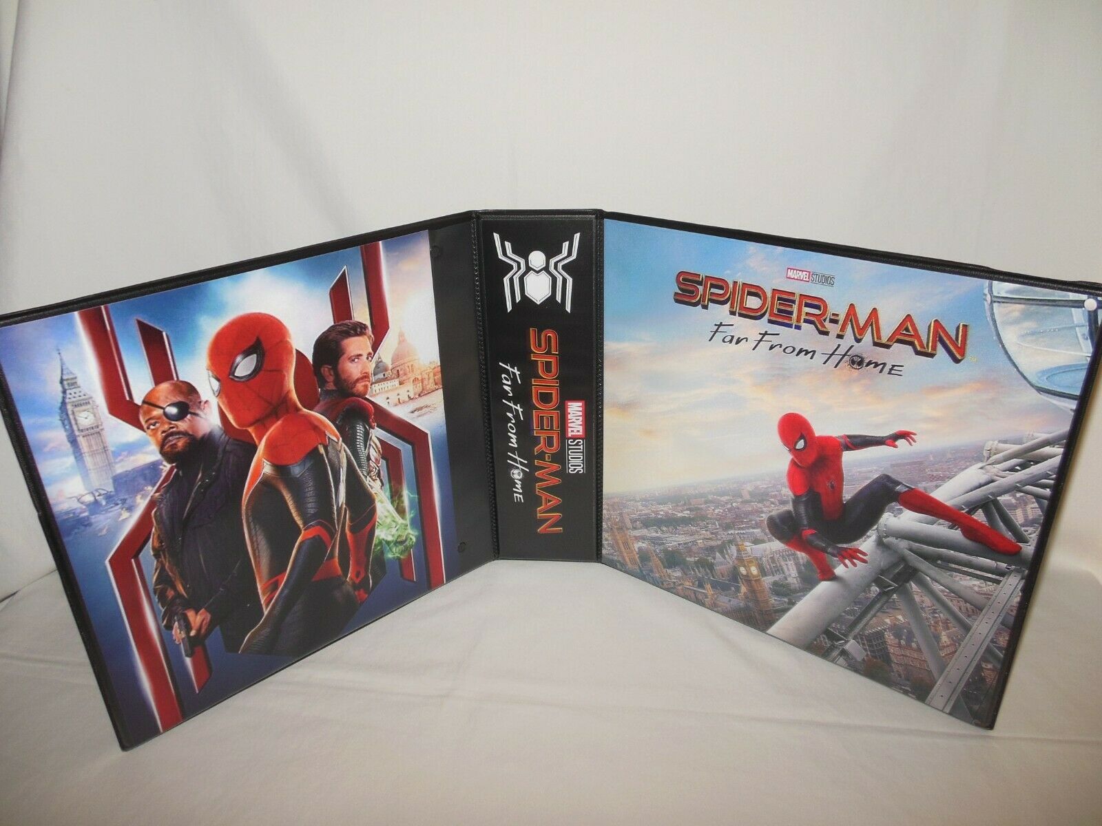 Custom Made Spider-man Far From Home 2 Inch Trading Card Collectors Binder