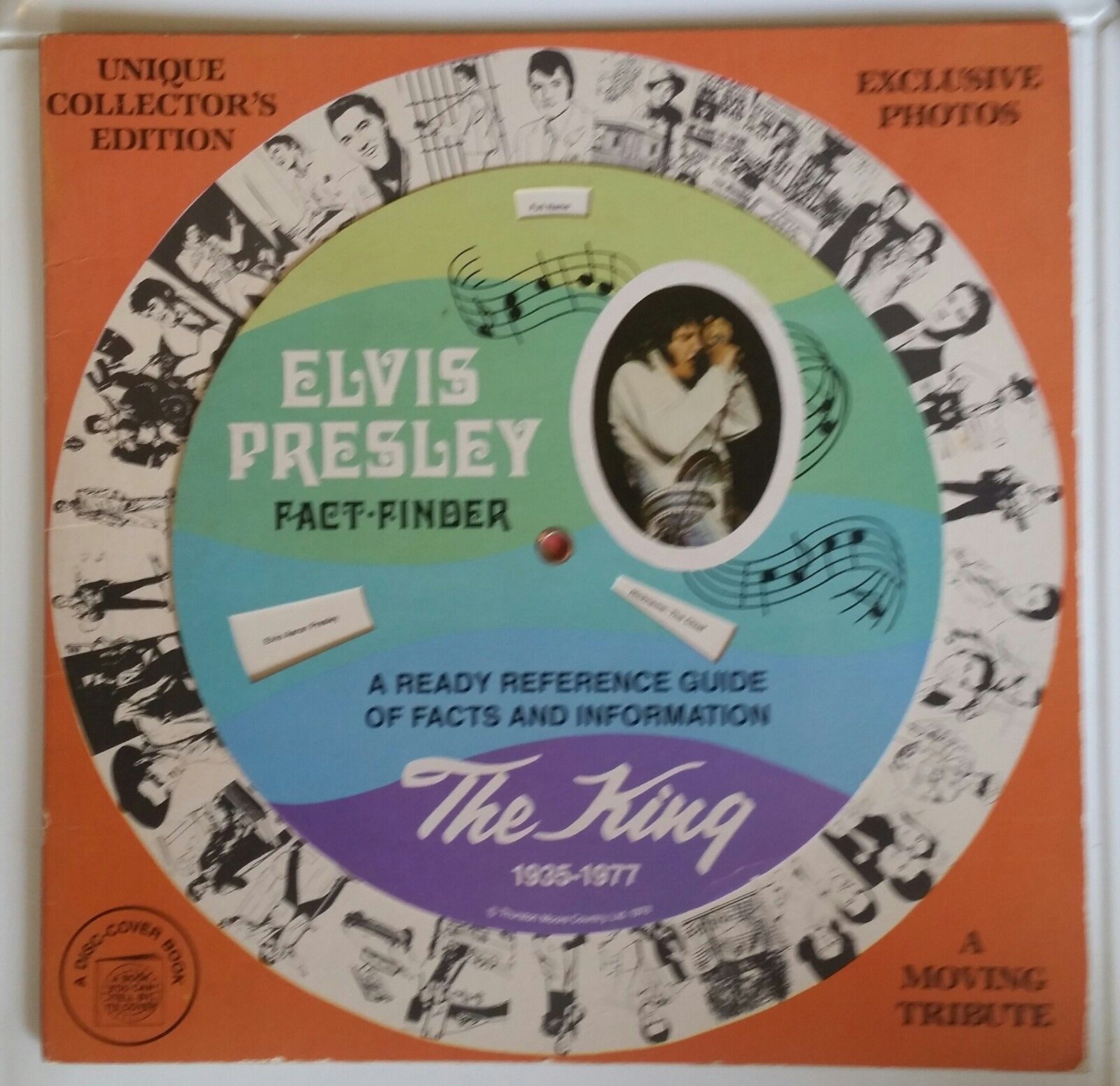 Elvis Presley - Elvis Fact Finder - Collectors Book - 1978